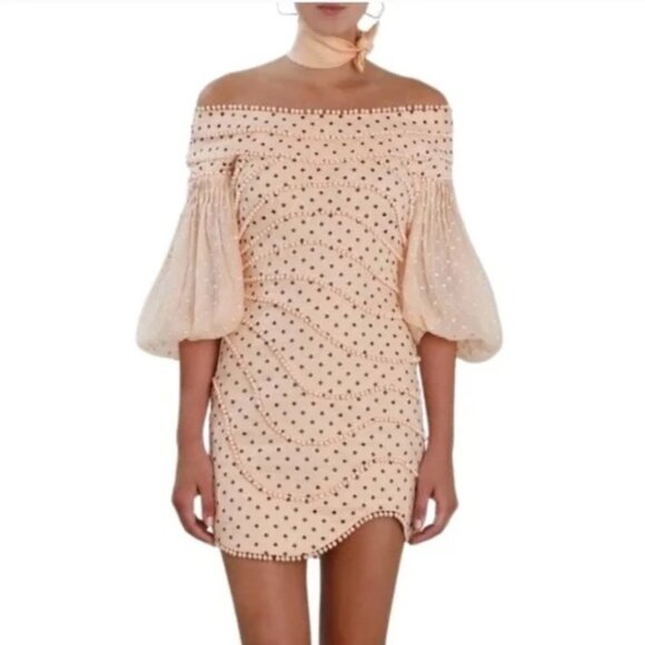 Zimmermann Painted Heart Contour Mini Dress. Size Small. **SAME DAY SHIPPING! - Picture 15 of 15